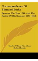 Correspondence Of Edmund Burke