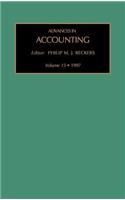 Advances in Accounting