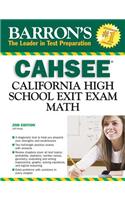 Cahsee--Math: California High School Exit Exam