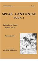 Speak Cantonese, Book One