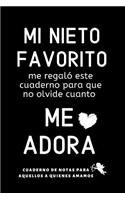 Mi Nieto Favorito Cuaderno De Notas