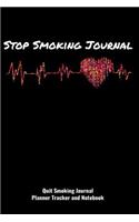 Stop Smoking Journal Quit Smoking Journal Planner Tracker and Notebook