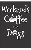 Coffee And Dogs Notebook Coffee And Dogs