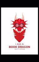 I Am A Book Dragon Not A Worm: Mood Tracker Journal