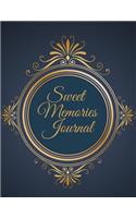 Sweet Memories Journal: Unlimited Years of Memories, 8.5x11 Diary, Dated and Lined Book, Floral nature, Ideal for Mom, Mother's day Gift