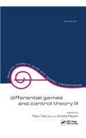 Differential Games and Control Theory Iii