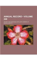Annual Record (Volume 246): (English)