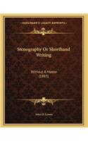 Stenography Or Shorthand Writing
