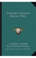 Claude's Second Book (1920)
