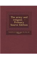The Army and Religion - Primary Source Edition: (English)