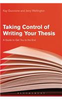 Taking Control of Writing Your Thesis: A Guide to Get You to the End(English)