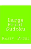 Large Print Sudoku