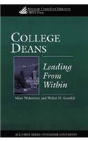 College Deans