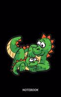 Notebook: Dragon Mum with Child