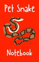 Pet Snake Notebook
