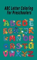 ABC Letter Coloring Book For Preschoolers