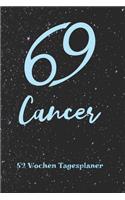 Krebs Sternzeichen Cancer - 52 Wochen Tagesplaner