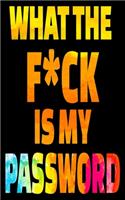 Password Logbook Small