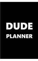 2020 Weekly Planner For Men Dude Planner White Font Black Design 134 Pages