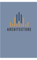 Architecture: Project Drafting Book in Minimal Design. Good of Architectural Drawing, Creative Ideas, Free-Hand Sketching. Gifts for Architecture Professionals, S