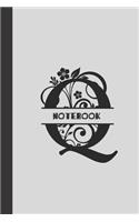 Q Notebook letter