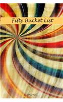 Fifty Bucket List Journal