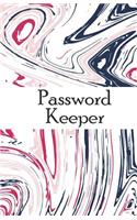 Password keeper: Password Keeper / Password Journal / Password Organizer / Password book/ Internet Usernames and password, password safe Size 5.5x8.5 inch 120 page.