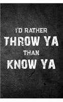 I'd Rather Throw YA Than Know YA