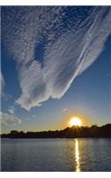 Cool Clouds at the Lake Journal: 150 Page Lined Notebook/Diary