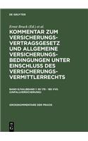 Â§Â§ 179 - 185 Vvg (Unfallversicherung)