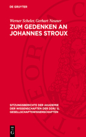 Zum Gedenken an Johannes Stroux