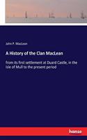 A History of the Clan MacLean