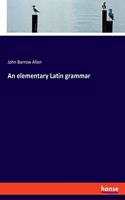 elementary Latin grammar