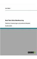 Real Time Data Warehousing