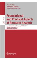 Foundational and Practical Aspects of Resource Analysis