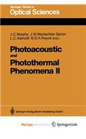 Photoacoustic and Photothermal Phenomena II