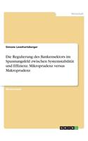 Die Regulierung des Bankensektors im Spannungsfeld zwischen Systemstabilität und Effizienz. Mikroprudenz versus Makroprudenz