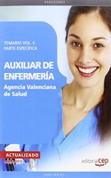 Auxiliar de Enfermeria Agencia Valenciana de Salud. Temario Vol. II. Parte Especifica (Spanish Edition)
