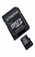 Professional Kingston MicroSDHC 8GB (8 Gigabyte) Card for Motorola RAZR M Phone with custom formatting and Standard SD Adapter. (SDHC Class 4 Certified)