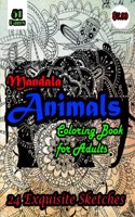 Mandala Animals Coloring Book