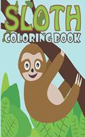 Sloth Coloring Book