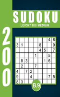 Sudoku Erwachsene Leicht Bis Medium Band 9: Großdruck im DIN A4-Format, 200 Rätsel 9x9 Sudokus für Erwachsene von Leicht bis Medium mit Lösungen Ein tolles Geschenk für Erwachsene und Senioren