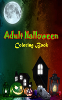 Adult Halloween Coloring Book