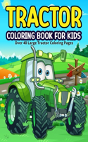 Tractor Coloring Book for Kids