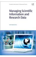 Managing Scientific Information and Research Data