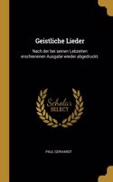 Geistliche Lieder