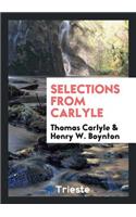 Selections from Carlyle