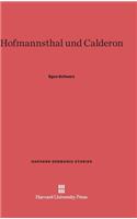 Hofmannsthal und Calderon