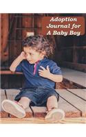 Adoption Journal for A Baby Boy