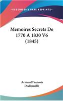 Memoires Secrets De 1770 A 1830 V6 (1845)